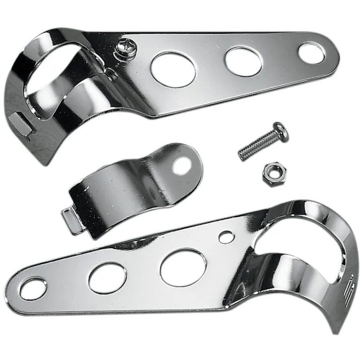 Forlygteholder Sidemonteret Krom DRAG SPECIALTIES 5 1/2 SIDE MNT HDLITE BKT – billede 2