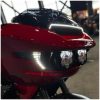 Forlygtesæt Shark Demon 2 LED Sort CUSTOM DYNAMICS – miniature 2