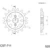 Forreste tandhjul stål JT 13 tand - Stål - Foran (520 kæde) – miniature 2