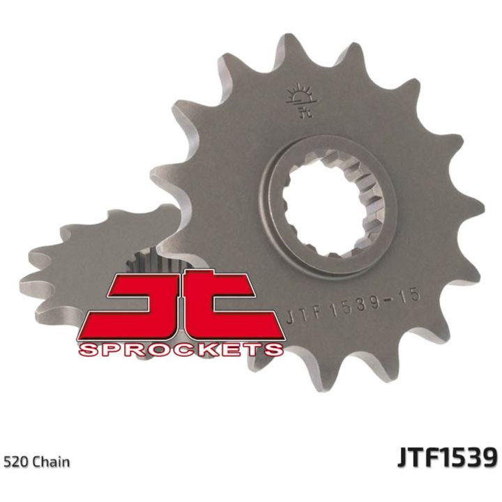 Forreste tandhjul stål JT 14 tand - Stål - Foran (520 kæde) – billede 2