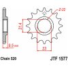 Forreste tandhjul stål JT 15 tand - Stål - Foran (520 kæde) – miniature 3