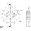 Forreste tandhjul stål JT 16 tand - Stål - Foran (520 kæde) – miniature 2