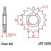 Forreste tandhjul stål JT 16 tand - Stål - Foran (520 kæde) – miniature 3
