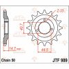 Forreste tandhjul stål JT 21 Tænder 530 – miniature 2