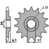 Forreste tandhjul stål standard PBR Tand: 13 – miniature 2