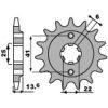 Forreste tandhjul stål standard PBR Tand: 14 – miniature 2