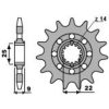 Forreste tandhjul stål standard PBR Tand: 15 – miniature 2