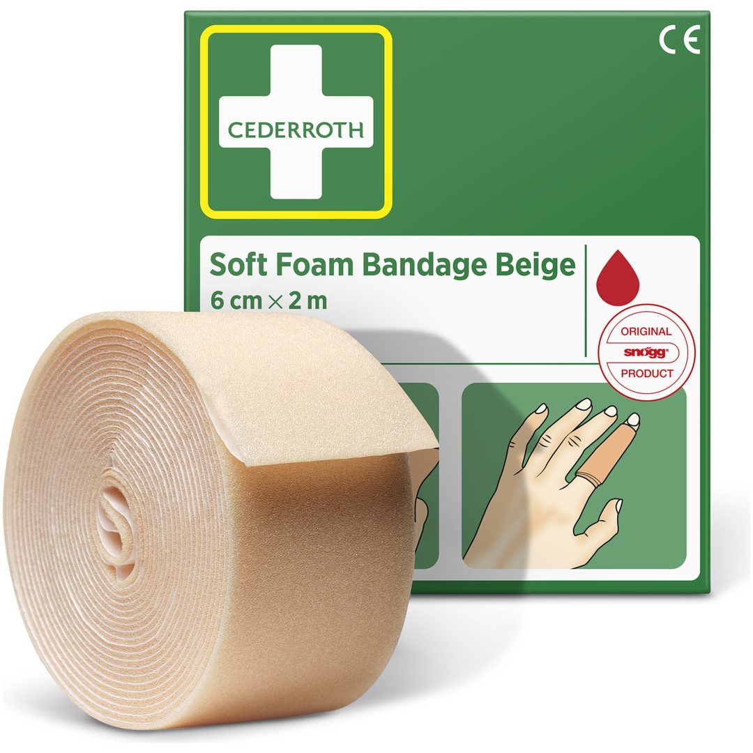 Førstehjælp Blød Skumbind Beige Cederroth – billede 4