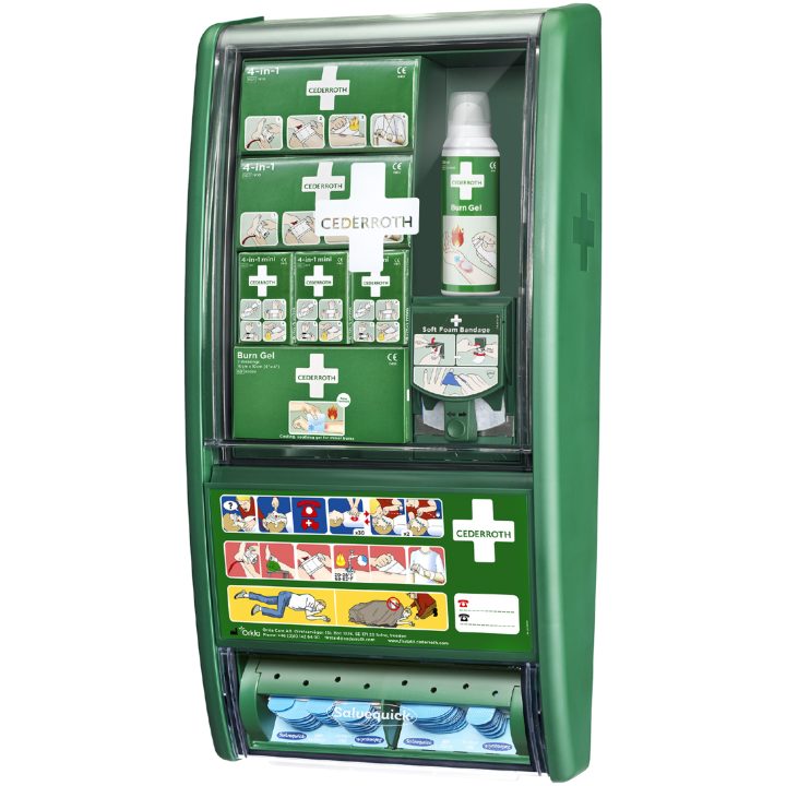 Førstehjælp Inkl. Burn Station CEDERROTH FØRSTEHJÆLP STAT 51011003 – billede 2