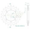 Fortandhjul 525 22T ESJOT – miniature 2