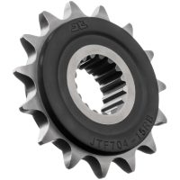 Fortandhjul Rubber-Cushioned Sort Stål JT SPROCKETS