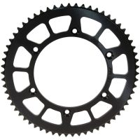 Forte Bakdrev 58 tänder (420) ⌀136mm Svart Alu. Fantic 50cc 20-