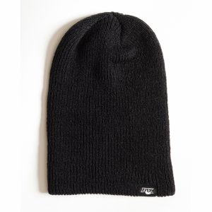 Fox Ride Beanie, svart, 11" L Long Fit
