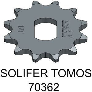 Framdrev 12 tänder (415) Solifer SM / Tomos Forte