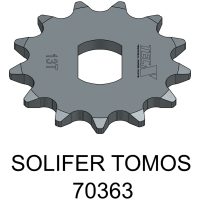 Framdrev 13 tänder (415) Solifer SM / Tomos Forte