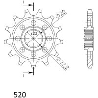 Framdrev Sherco z13 SUPERSPROX