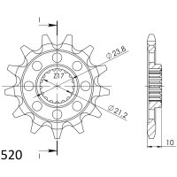 Framdrev SU RM-Z450 13- z12 SUPERSPROX
