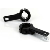 Frame & Crash Bars Light Mount ⌀21-29mm Black Denali