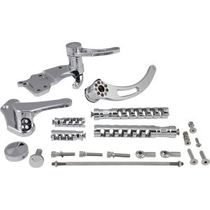Fremrykkede fodhvilere Muzzle Brake Krom ACCUTRONIX