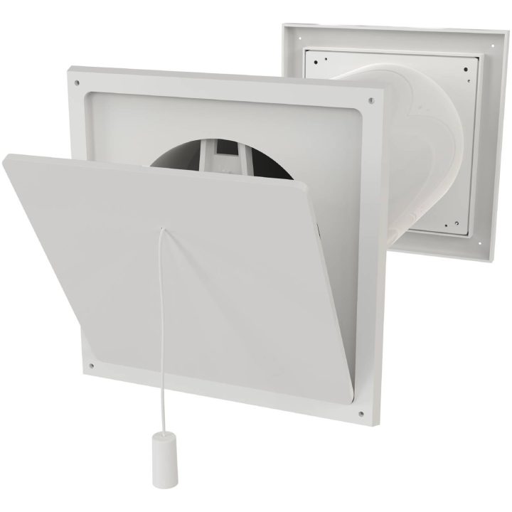 Friskluftventil 100/125 mm Flexit VENTIL FRISKLUFT DIAM 125 – billede 2