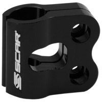 Front Brake Cable Guide Black SCAR