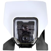 Front Headlight Mask With Homologated LED Light Rtech