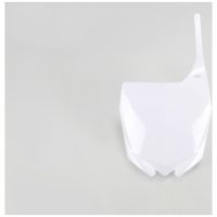 Front Plate Husqvarna White Yamaha YZ125/250 UFO