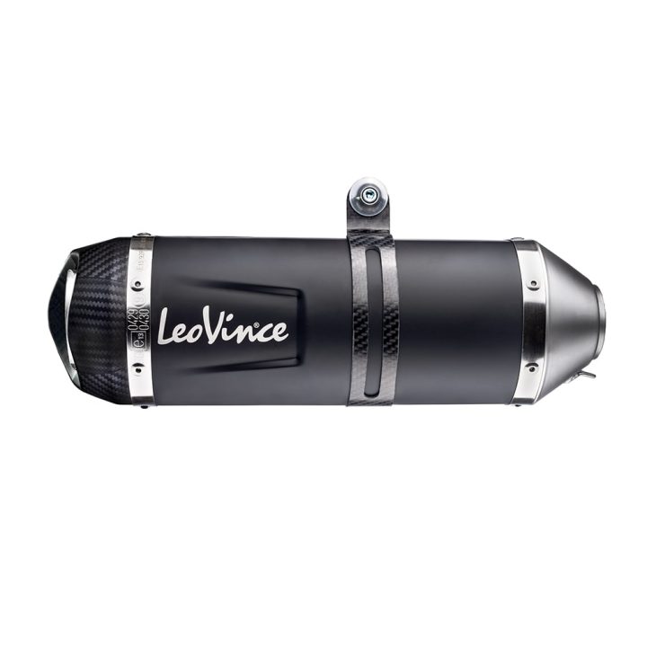 Fuldsystem 1-1 LV One Evo Black Edition Rustfrit LeoVince Rustfrit – billede 5