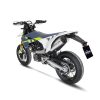 Fuldsystem 1-1 LV One Evo Rustfrit LeoVince Slash-down – miniature 5
