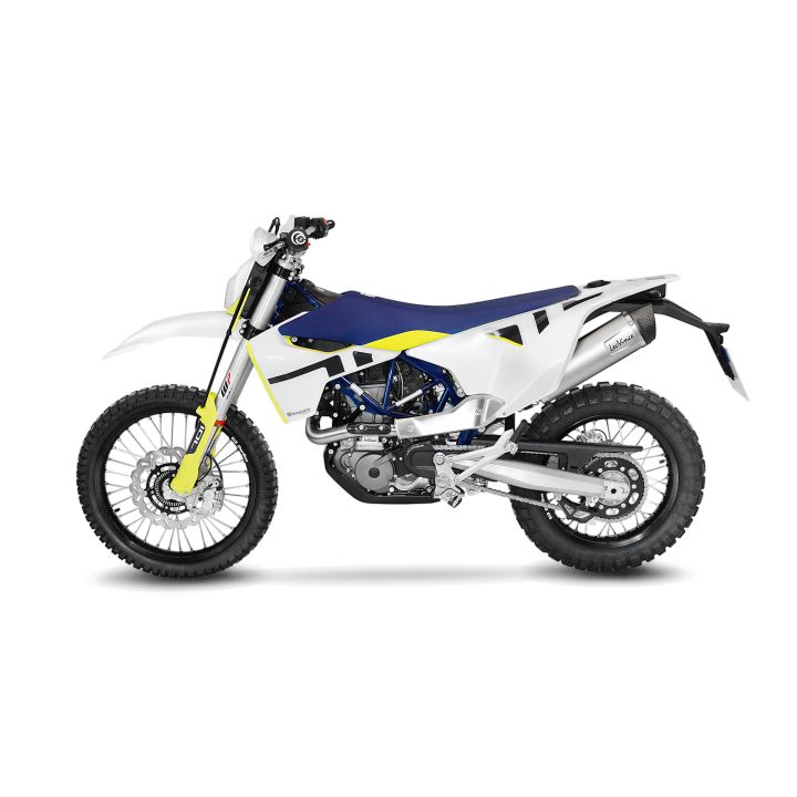 Fuldsystem 1-1 LV One Evo Rustfrit LeoVince Slash-down – billede 2