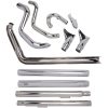 Fuldsystem 2-1 Bad Hombre Duals Rak Aluminium/Stål COBRA EXHAUST TD FLT SFTL 12-15 – miniature 4