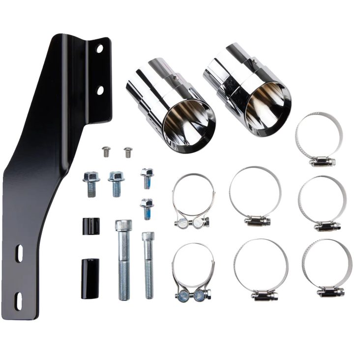 Fuldsystem 2-2 Speedster Slashdown COBRA Chrome Varmeskjold – billede 3