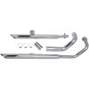 Fuldsystem Drag Pipe COBRA Chrome / Slash-Cut – miniature 2