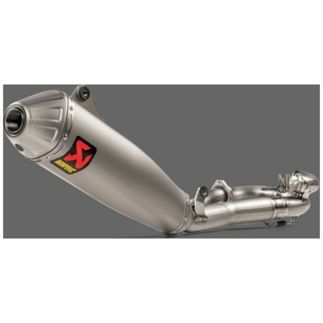 Fuldsystem Evolution 1-i-1 Titanium Akrapovic