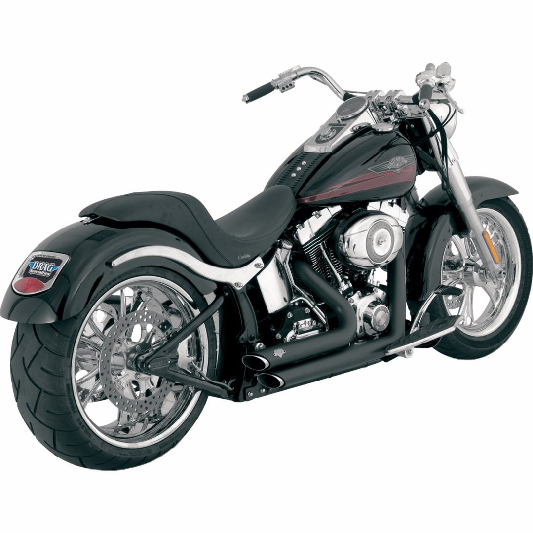 Fuldsystem Harley Davidson VANCE & HINES Shortshots Staggered Material: Ceramic