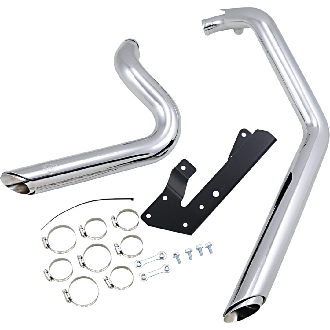 Fuldsystem Harley Davidson VANCE & HINES Shortshots Staggered Material: Stål – billede 2