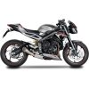 Fuldsystem Med Grid-o Lyddæmper Titanium Sølv SPARK – miniature 3