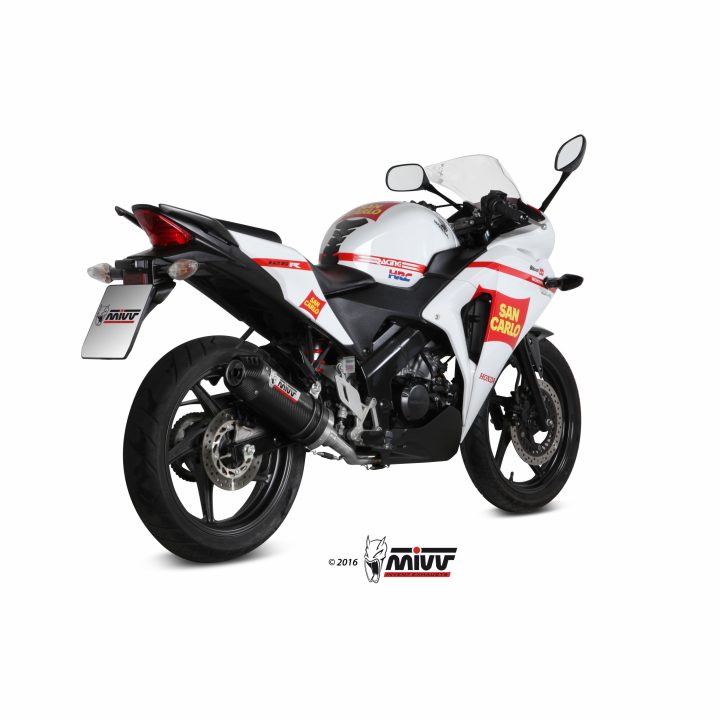 Fuldsystem OVAL Carbon/Carbon MIVV SPORT – billede 2