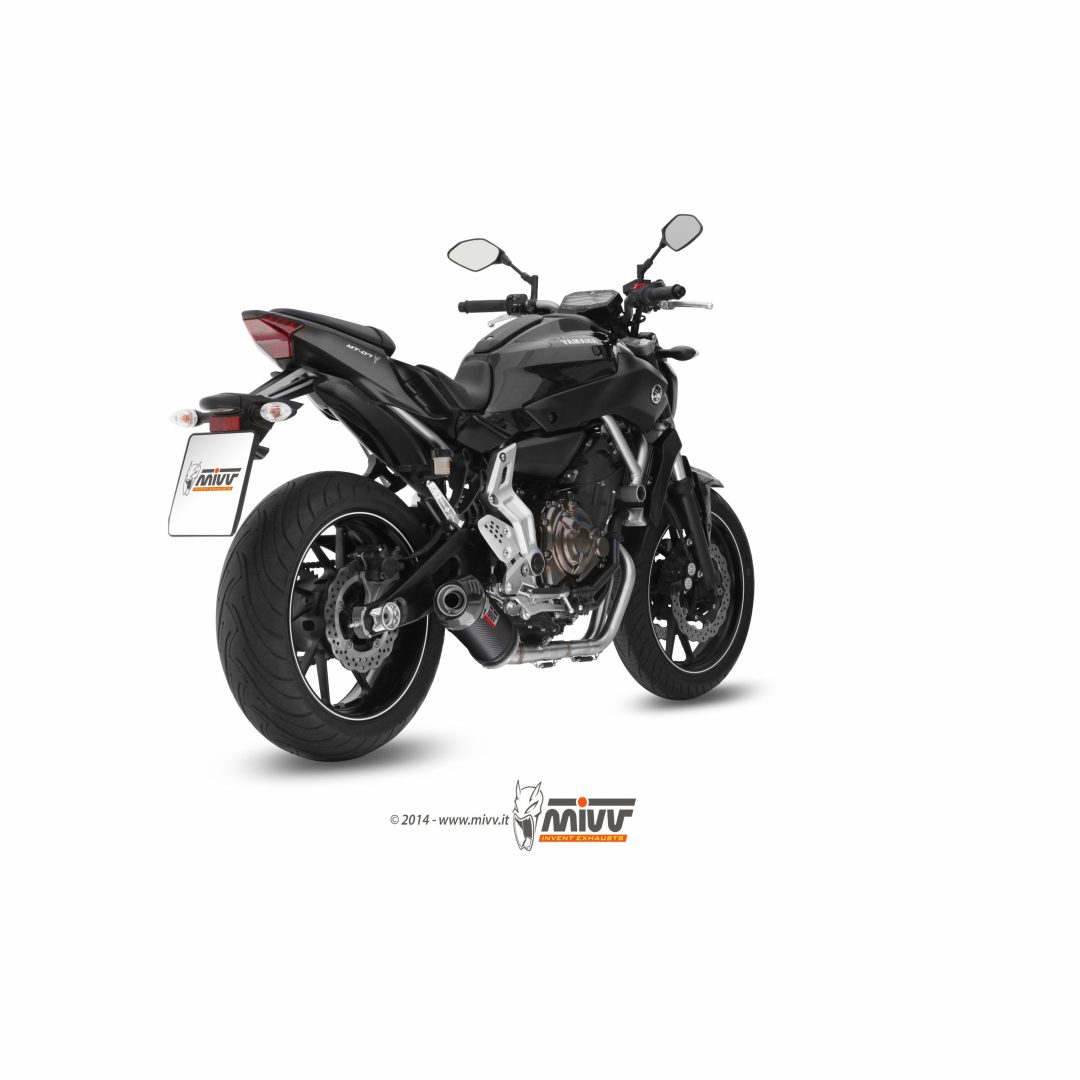 Fuldsystem OVAL Carbon/Carbon MIVV SPORT – billede 3