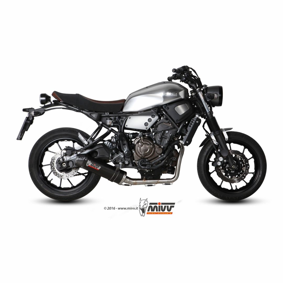 Fuldsystem OVAL Carbon/Carbon MIVV SPORT