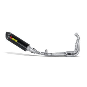 Fuldsystem Racing 4-i-1 Rustfrit Stål/Kulfiber Akrapovic