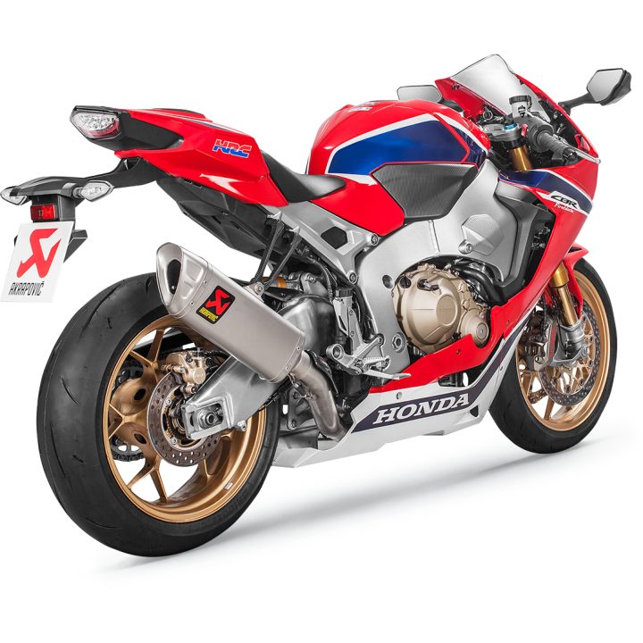 Fuldsystem Racing 4-i-1 Rustfrit Stål/Titan Akrapovic Sølv – billede 2