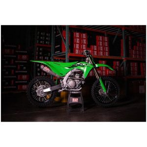 Fuldsystem Rs12 Signature Series Rustfrit Stål/kulfiber End Cap yoshimura