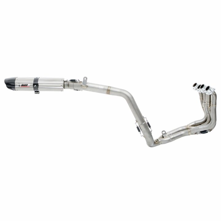 Fuldsystem SUONO Rustfrit/Kulfiber MIVV POWER STEEL/SOTTOCODA/Underseat – billede 2