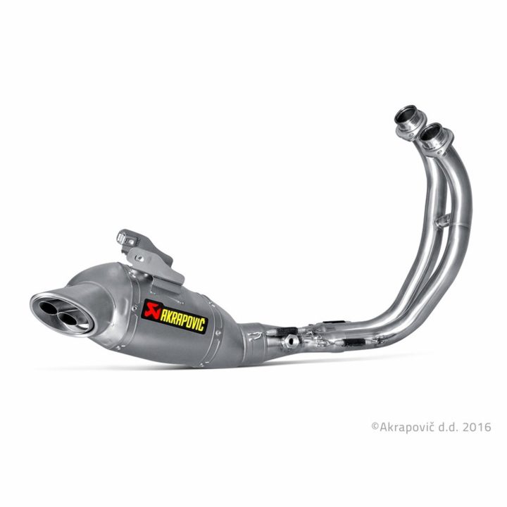 Fuldt system Racing Line Akrapovic Titandæmper – billede 2
