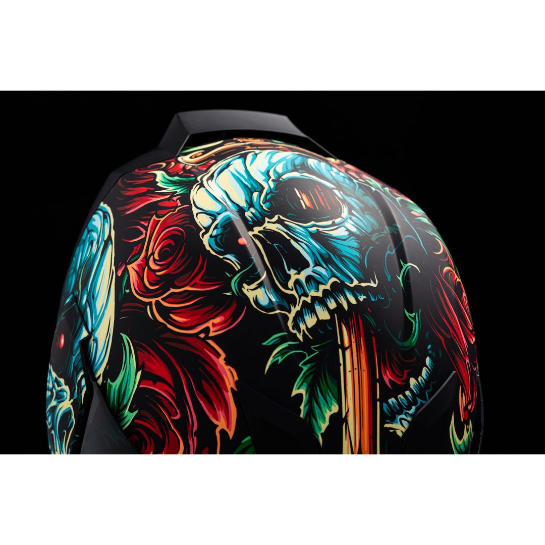 Full Face Helmet Airflite MIPS Omnicrux Rød/Grøn/Blå ICON Medium – billede 12
