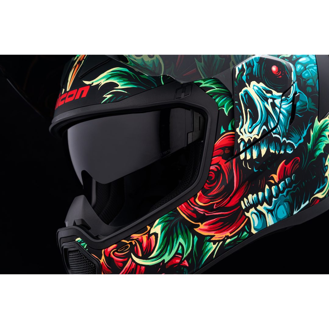 Full Face Helmet Airflite MIPS Omnicrux Rød/Grøn/Blå ICON Medium – billede 9