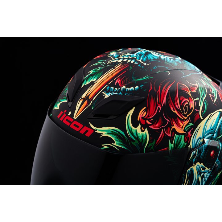 Full Face Helmet Airflite MIPS Omnicrux Rød/Grøn/Blå ICON Medium – billede 5