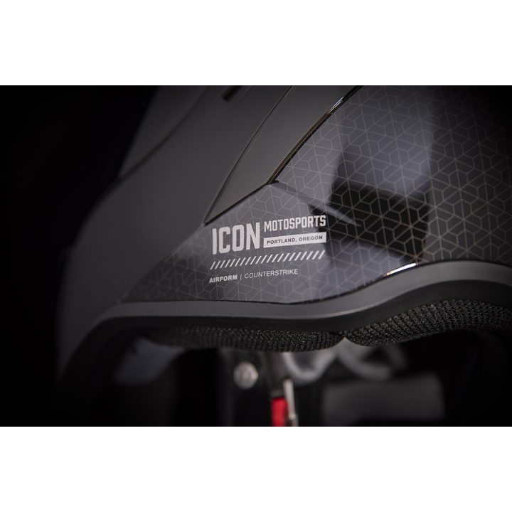 Full Face Helmet Airform Counterstrike MIPS Sort ICON Small – billede 6