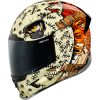Full Face Helmet Airframe Pro Topshelf Rød ICON XS – miniature 12